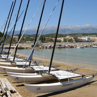 Catamarans in Almyrida