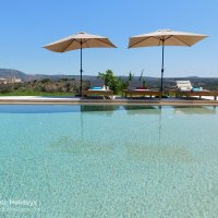 12 Boutique House pool and view east.