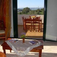 009 Villa Kalypso Living room and downstairs dining terrace